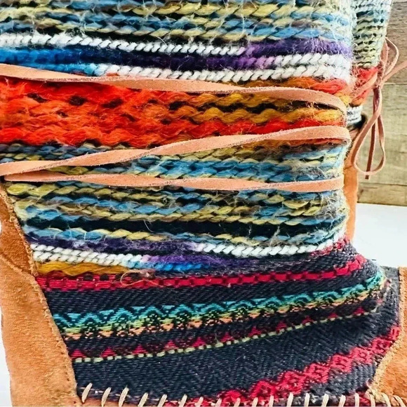 TOMS Nepal Suede Lined With Sherpa Ankle Pull On  Boots - Picture 7 of 8